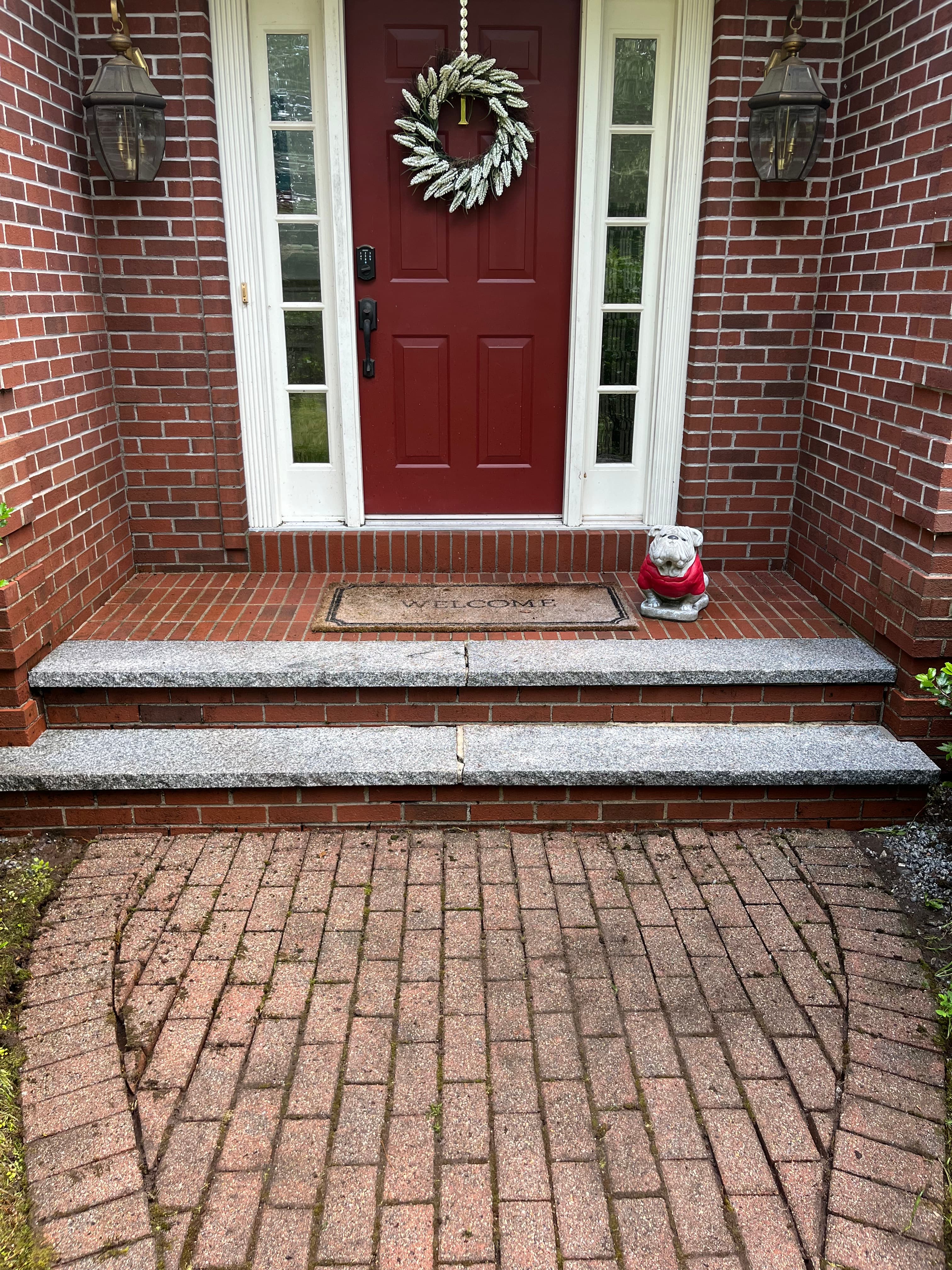 Front Paver Restoration